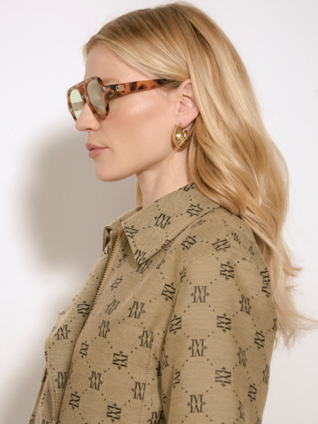 Josh V Josh V Maxime Playsuit - Beige/Black