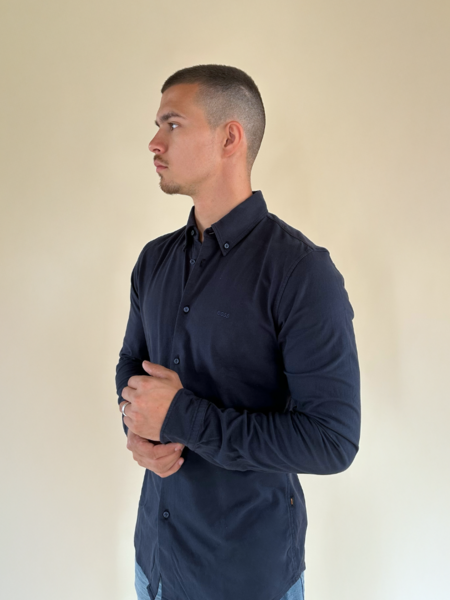 Hugo Boss Hugo Boss Myjersey Blouse - Dark Blue