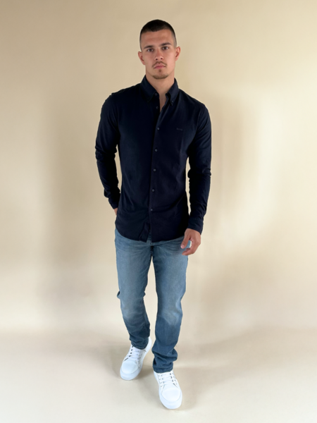 Hugo Boss Hugo Boss Myjersey Blouse - Dark Blue