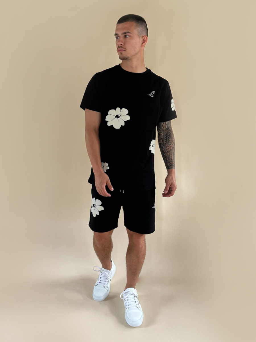 2LEGARE 2LEGARE Flower Combi-Set - Black/White