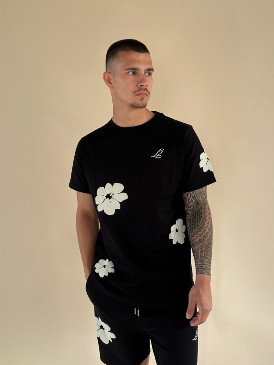 2LEGARE 2LEGARE Flower Combi-Set - Black/White