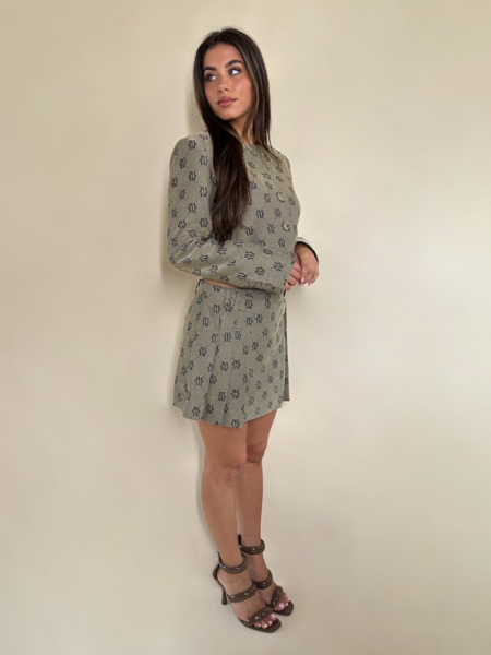 Josh V Josh V Isadee Skirt - Beige/Black