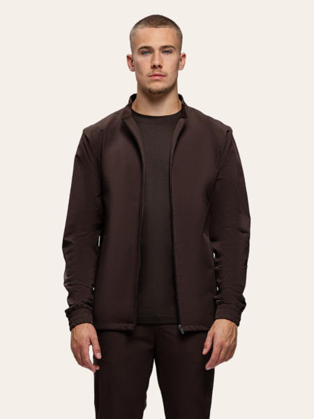 TriaD'oro Tracksuit Jacket - Brown TriaD'oro TriaD'oro Tracksuit Jacket - Brown