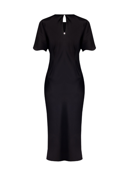 Rinascimento Rinascimento Abi Scivolato Dress - Nero