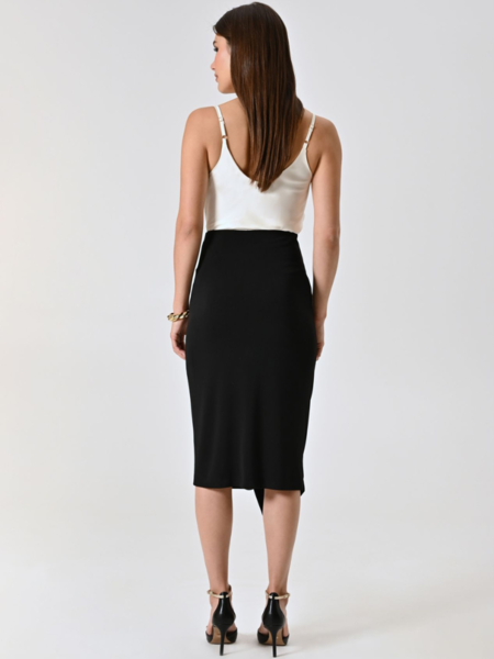 Rinascimento Rinascimento Baci Migaly Gon Skirt- Nero