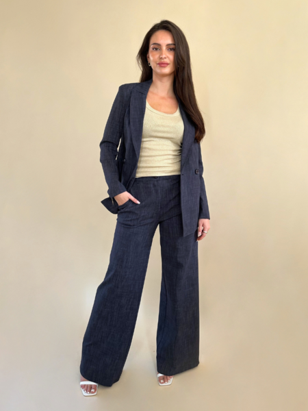 Rinascimento Rinascimento Cose Pants - Blu Navy