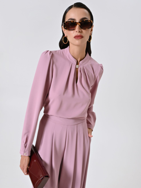 Rinascimento Rinascimento Baci Elegant Blouse - Rosa Malva