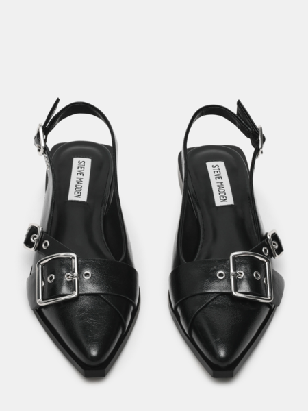 Steve Madden Steve Madden Grezly Flat Pump - Black