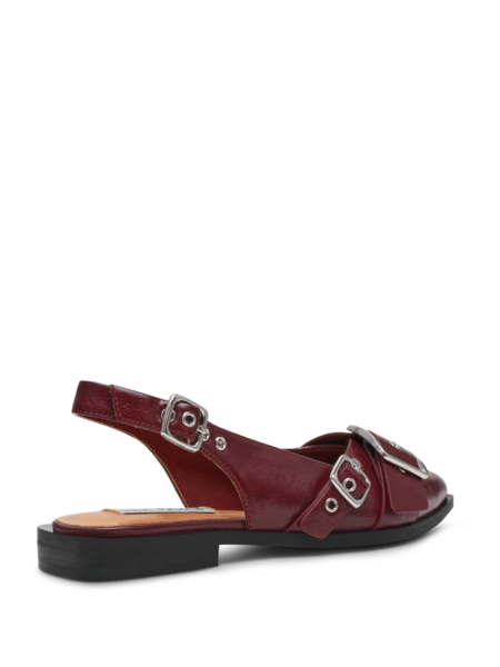Steve Madden Steve Madden Grezly Flat Pump - DK Cherry Lacq