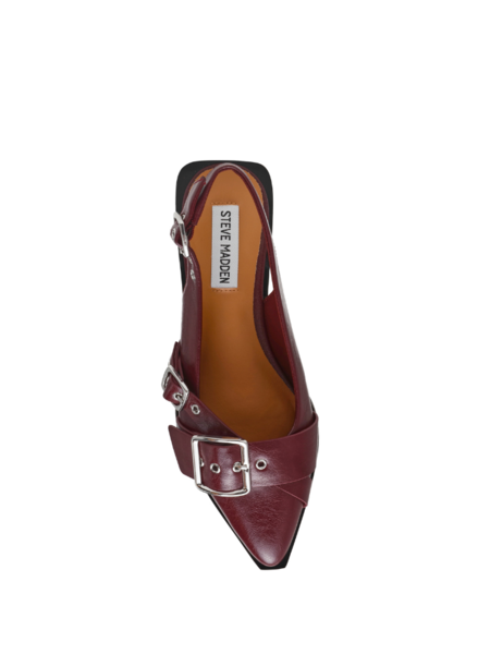 Steve Madden Steve Madden Grezly Flat Pump - DK Cherry Lacq