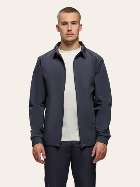 TriaD'oro TriaD'oro Jacket with Collar - Antraciet