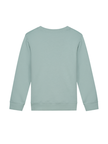 Malelions Kids Counter Sweater - Aqua Grey/Light Orange Malelions Malelions Kids Counter Sweater - Aqua Grey/Light Orange