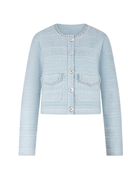 Fifth House Josse Cardigan - Blue Fog Fifth House Fifth House Josse Cardigan - Blue Fog
