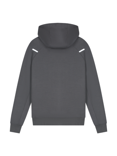 Malelions Malelions Sport Counter Zip Hoodie - Charcoal