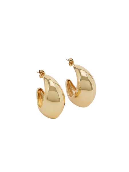 Josh V Nika Earrings - Champagne Gold
