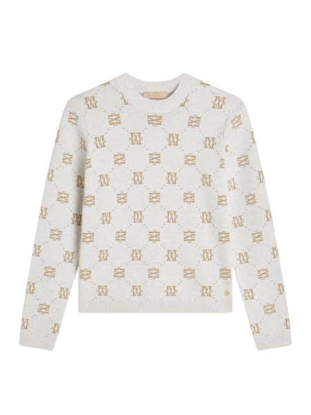 Josh V Josh V Fae Sweater - Light Warm Grey Melange