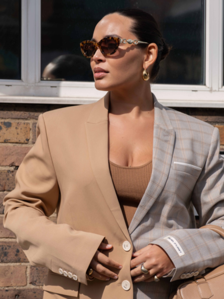 Josh V Josh V Suus Blazer - Light Brown