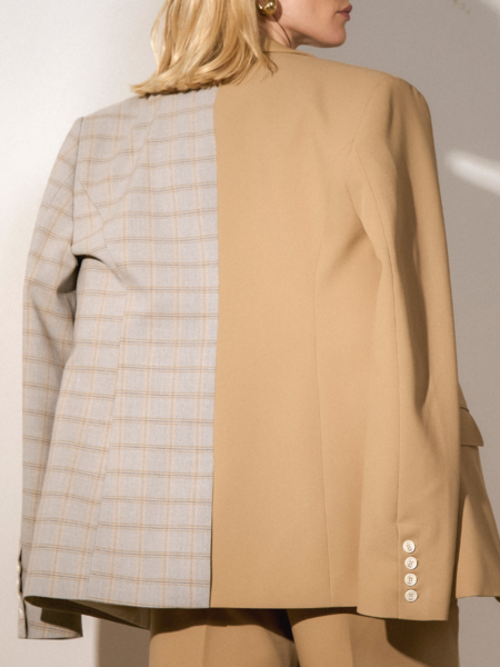 Josh V Josh V Suus Blazer - Light Brown