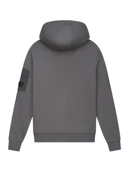 Malelions Malelions Kids Nylon Pocket Hoodie - Anthracite