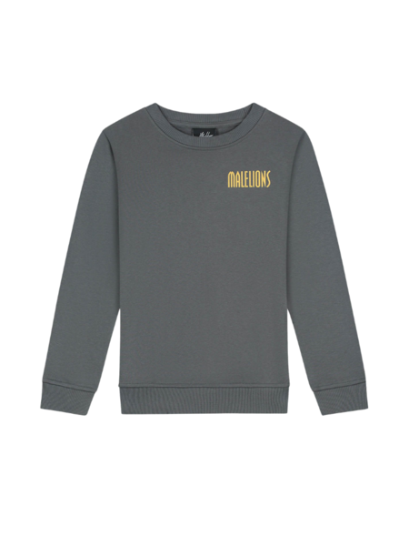 Malelions Malelions Kids Hollywood Map Sweater - Anthracite