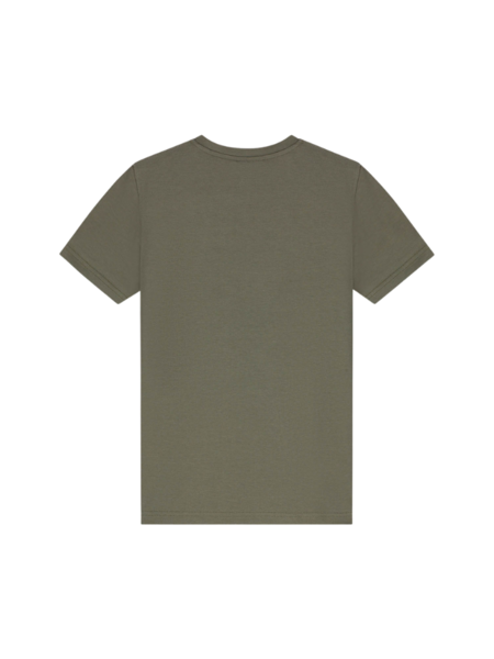Malelions Malelions Kids Nylon Pocket T-Shirt - Moss Green