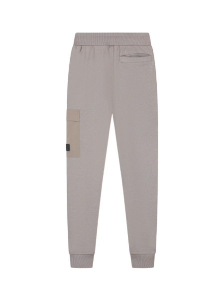 Malelions Malelions Kids Nylon Pocket Sweatpants - Grey Brown