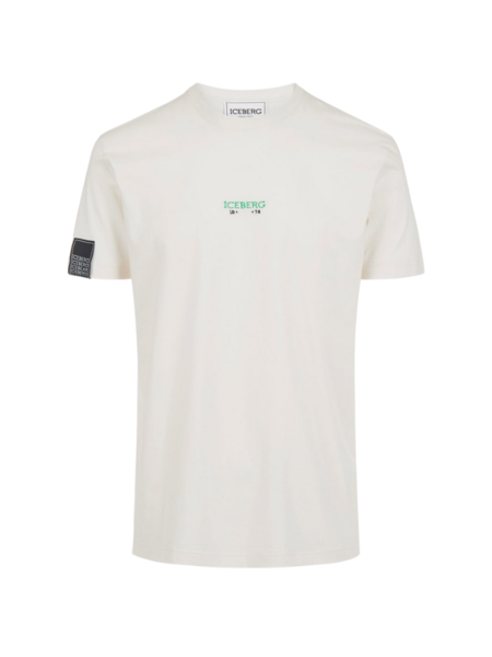 Iceberg Telephone T-Shirt - Vaniglia Iceberg Iceberg Telephone T-Shirt - Vaniglia