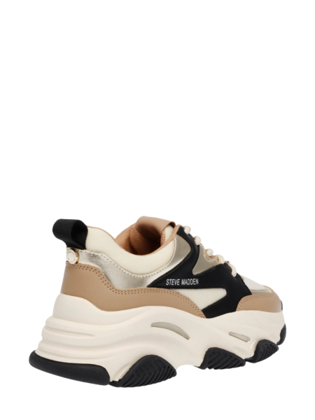 Steve Madden Steve Madden Progressive Sneaker - Khaki/Black