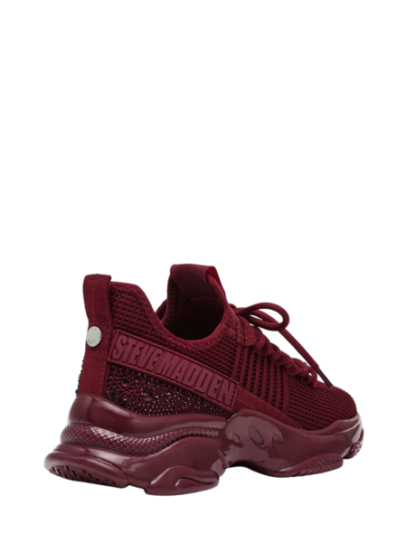 Steve Madden Steve Madden Maxilla-R-E Sneaker - DK Cherry Lacq