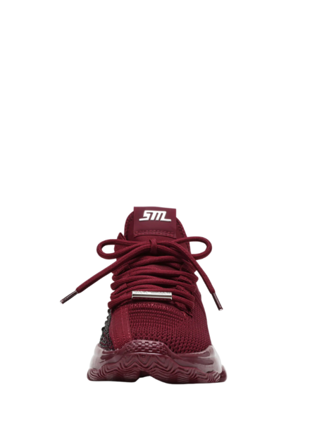 Steve Madden Steve Madden Maxilla-R-E Sneaker - DK Cherry Lacq