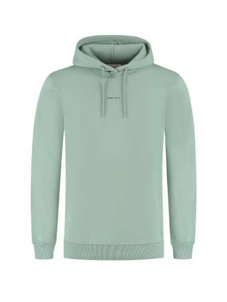 Pure Path Essential Logo Hoodie - Army Green Pure Path Pure Path Essential Logo Hoodie - Army Green