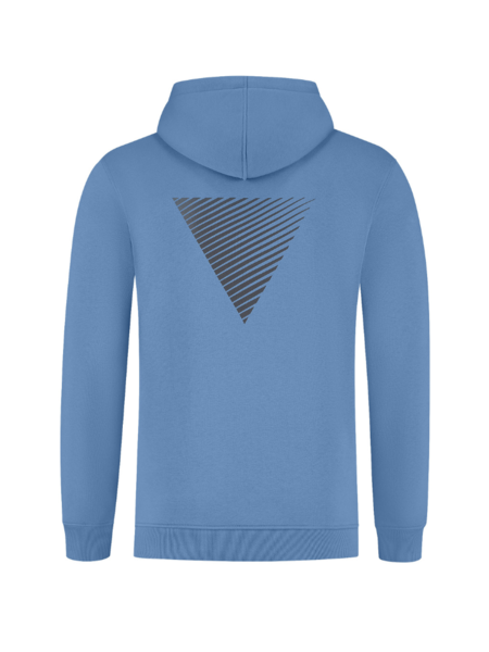 Pure Path Pure Path Essential Logo Hoodie - Blue Grey Pure Path Essential Logo Hoodie - Blue Grey
