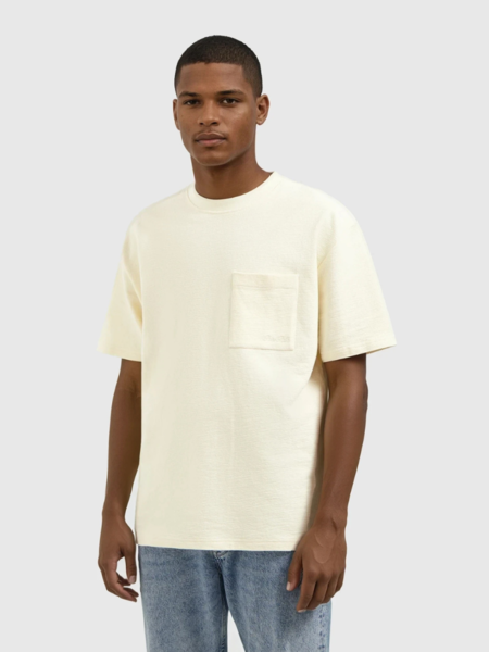 Pure Path Structure Pocket T-shirt - Ecru Pure Path Pure Path Structure Pocket T-shirt - Ecru