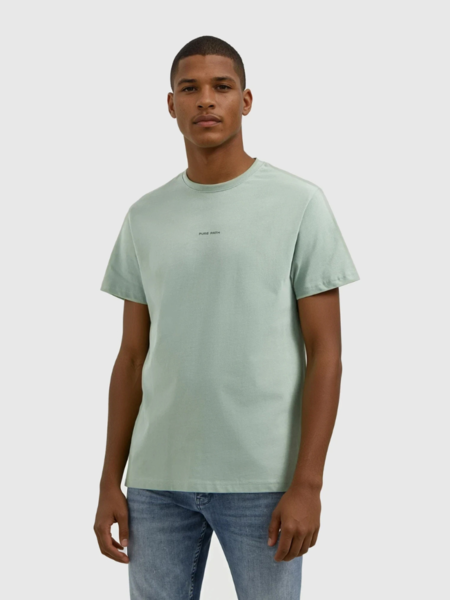Pure Path Essential Logo T-shirt- Army Green Pure Path Pure Path Essential Logo T-shirt- Army Green