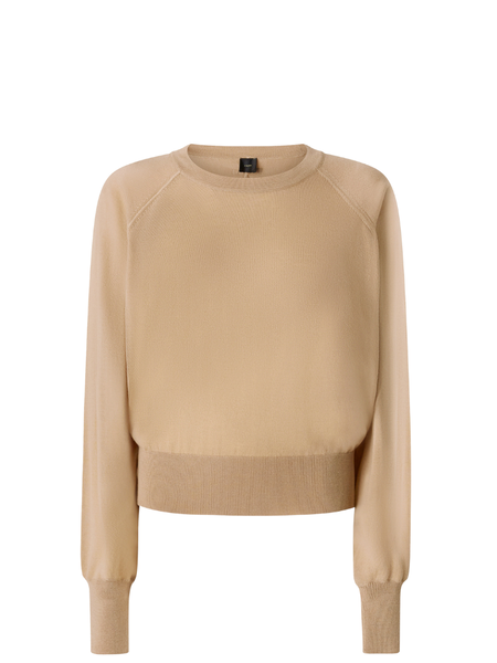 Pinko Pinko Lanzarote Maglia Merinos Sweater - Beige/Incense Pinko Lanzarote Maglia Merinos Sweater - Beige/Incense