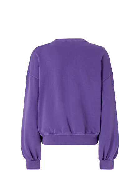 Pinko Pinko Maliardo Maglia Felpa Tinto Sweater - Royal Purple