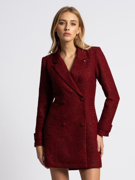 Nikkie Nikkie Loreda Blazerdress - Wine