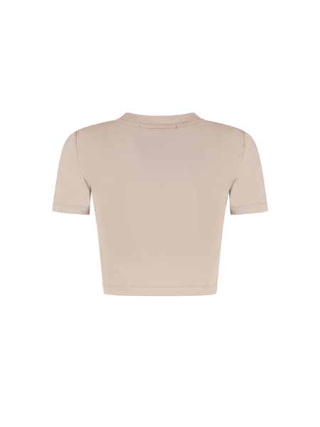 Malelions Malelions Women Cropped Top - Clay