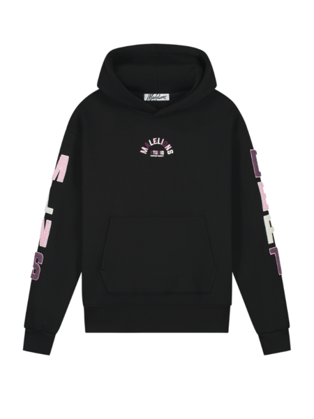 Malelions Malelions Women Sherpa Applique Hoodie - Black