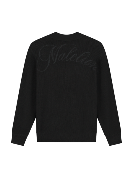 Malelions Malelions Women Oversized Knit Sweater - Black
