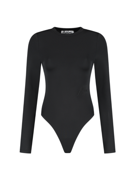Malelions Malelions Women Crewneck Bodysuit - Black Malelions Women Crewneck Bodysuit - Black