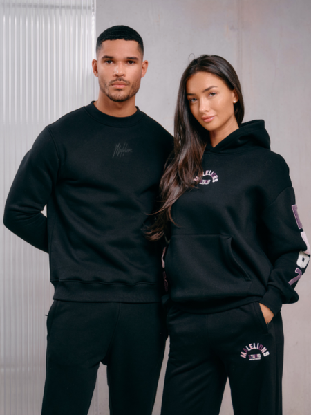 Malelions Malelions Women Sherpa Applique Hoodie - Black