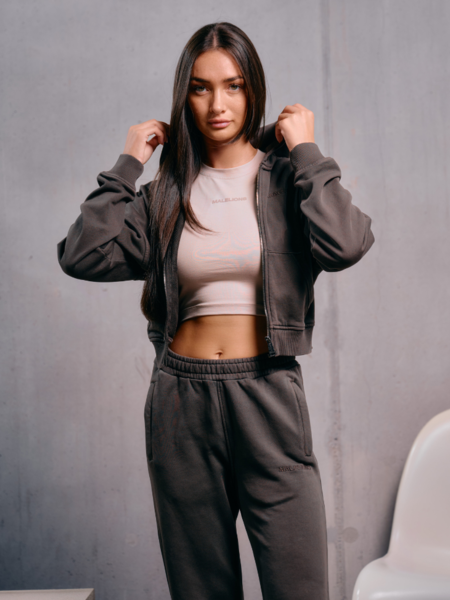 Malelions Malelions Women Cropped Top - Clay