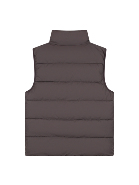 Malelions Malelions Matt Crinkle Padded Vest - Mulch Brown
