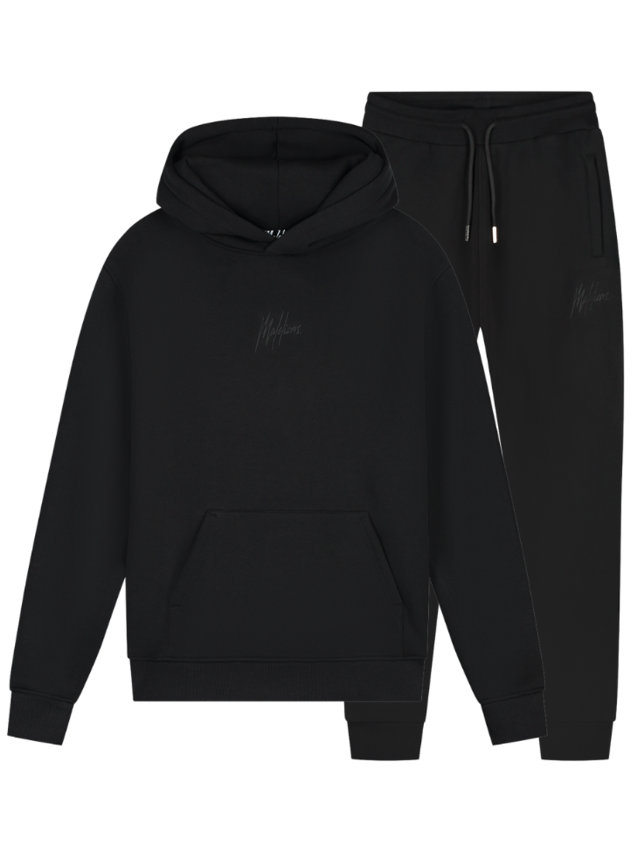 Malelions Striped Signature Combi-set - Black Malelions Malelions Striped Signature Combi-set - Black