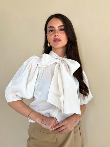 Josh V Josh V Sylvia Blouse - Creme White Josh V Sylvia Blouse - Creme White