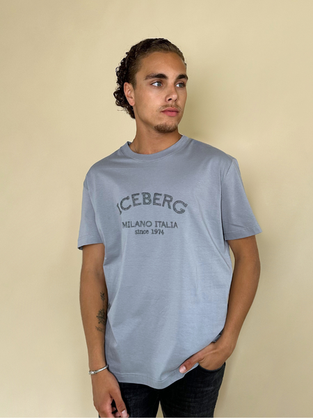 Iceberg Iceberg T-Shirt - Grigio Chiaro Iceberg T-Shirt - Grigio Chiaro