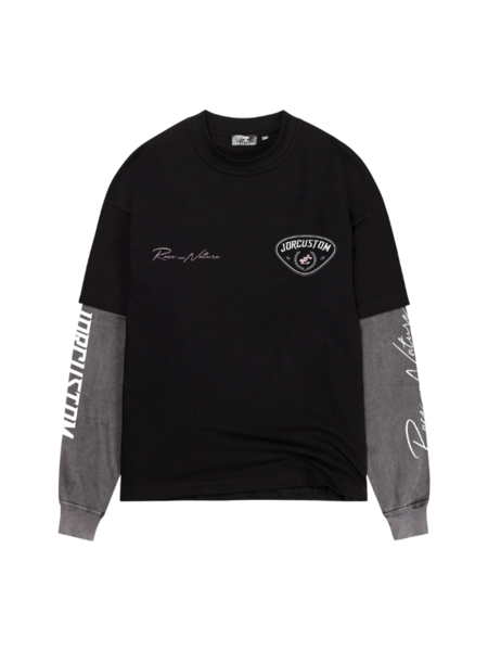 JorCustom JorCustom Racing Against Nature Double Layered - Black-Acid
