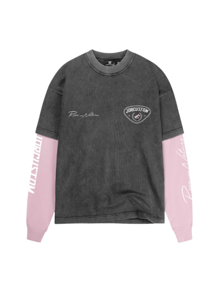 JorCustom JorCustom Women Racing Against Nature Double Layered - Acid-Pink