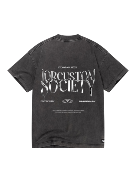 JorCustom JorCustom Uncommon Minds Loose Fit - Acid Grey JorCustom Uncommon Minds Loose Fit - Acid Grey